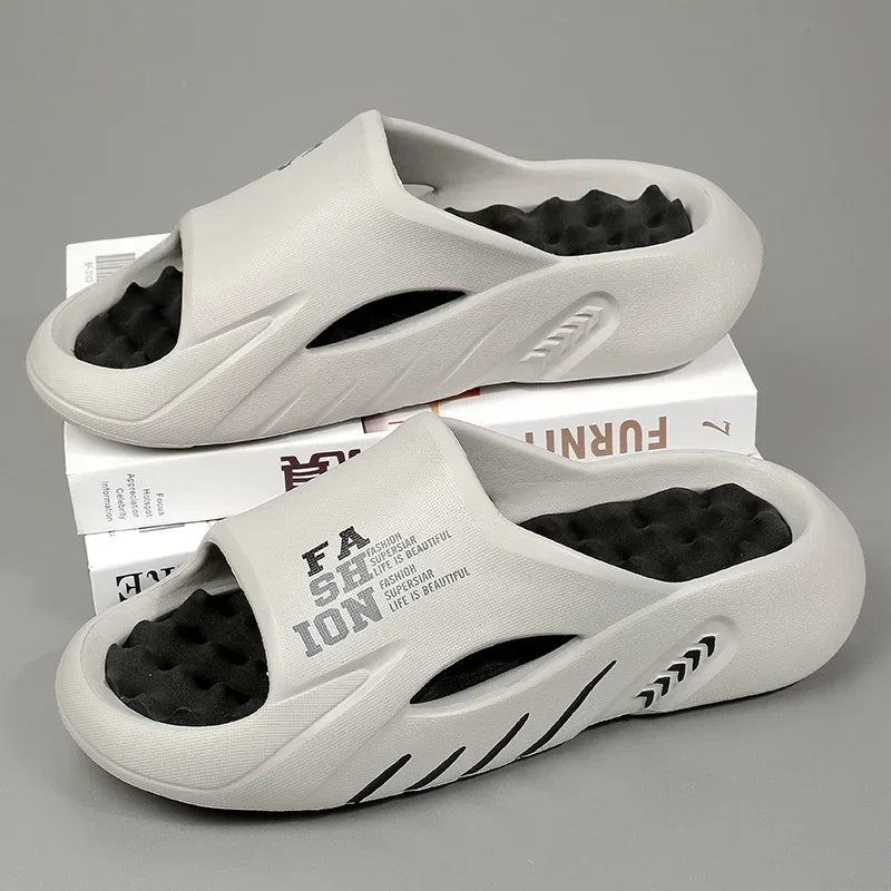 Man, Massage Slippers