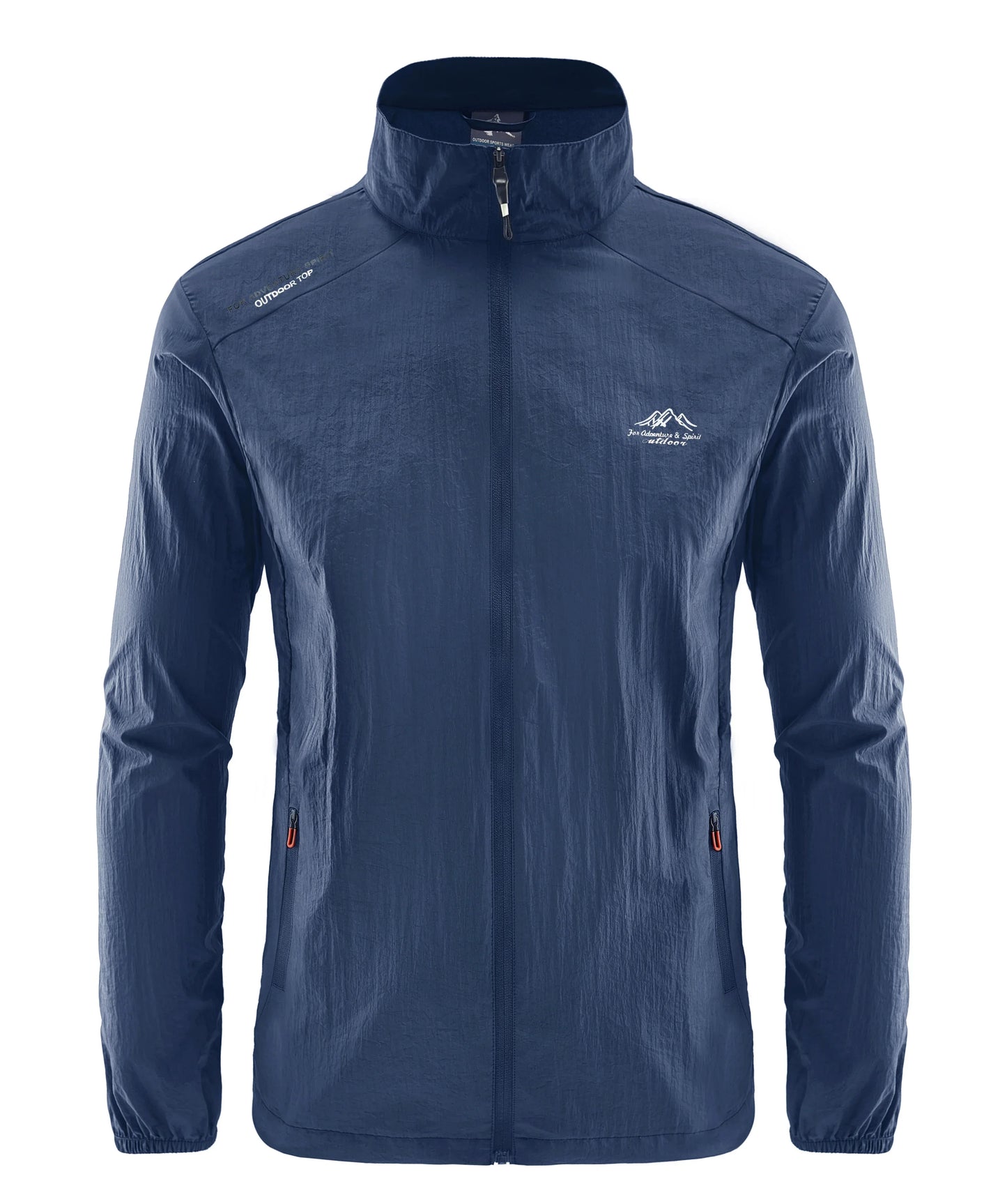 Summer Men's Sun Protection Casual Breathable Sports Windproof Water Resistant Ultrathin Jacket Outdoor Fishing Skin Clothing