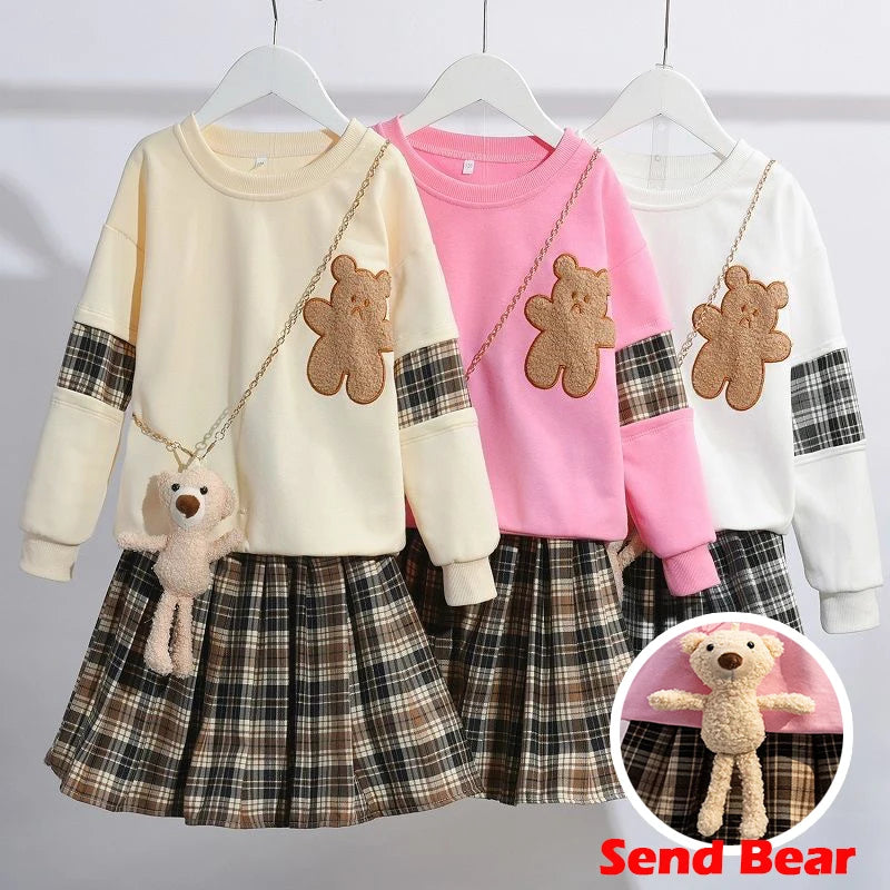 Sweatshirt + Skirt 2Pcs Suit