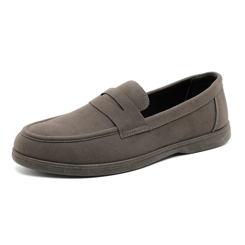 Men's shoes in spring and autumn, casual and convenient, versatile and comfortable, retro trendy shoes, lazy shoes