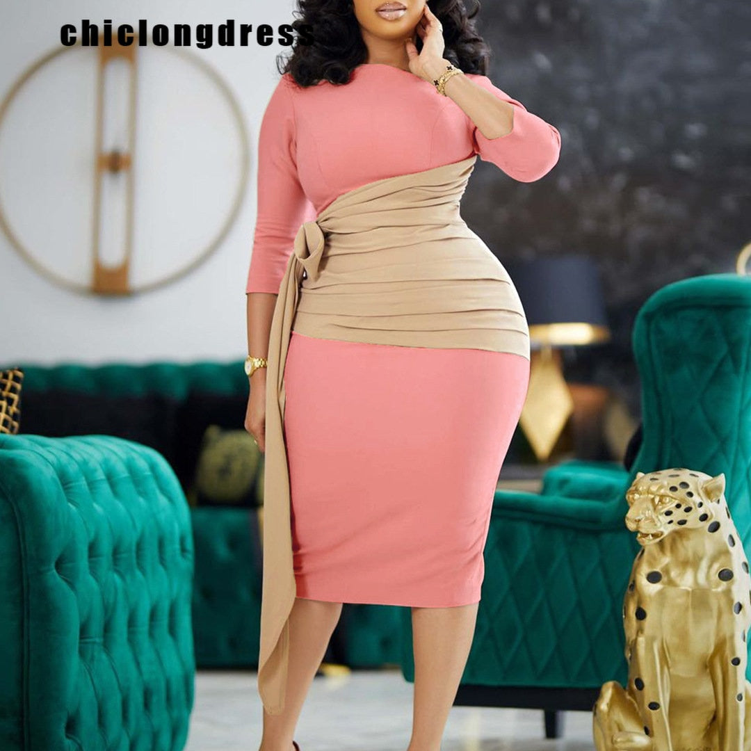 Lace-Up Ladies dress