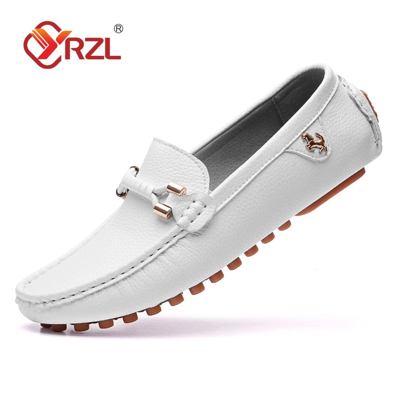 White Loafers for Men