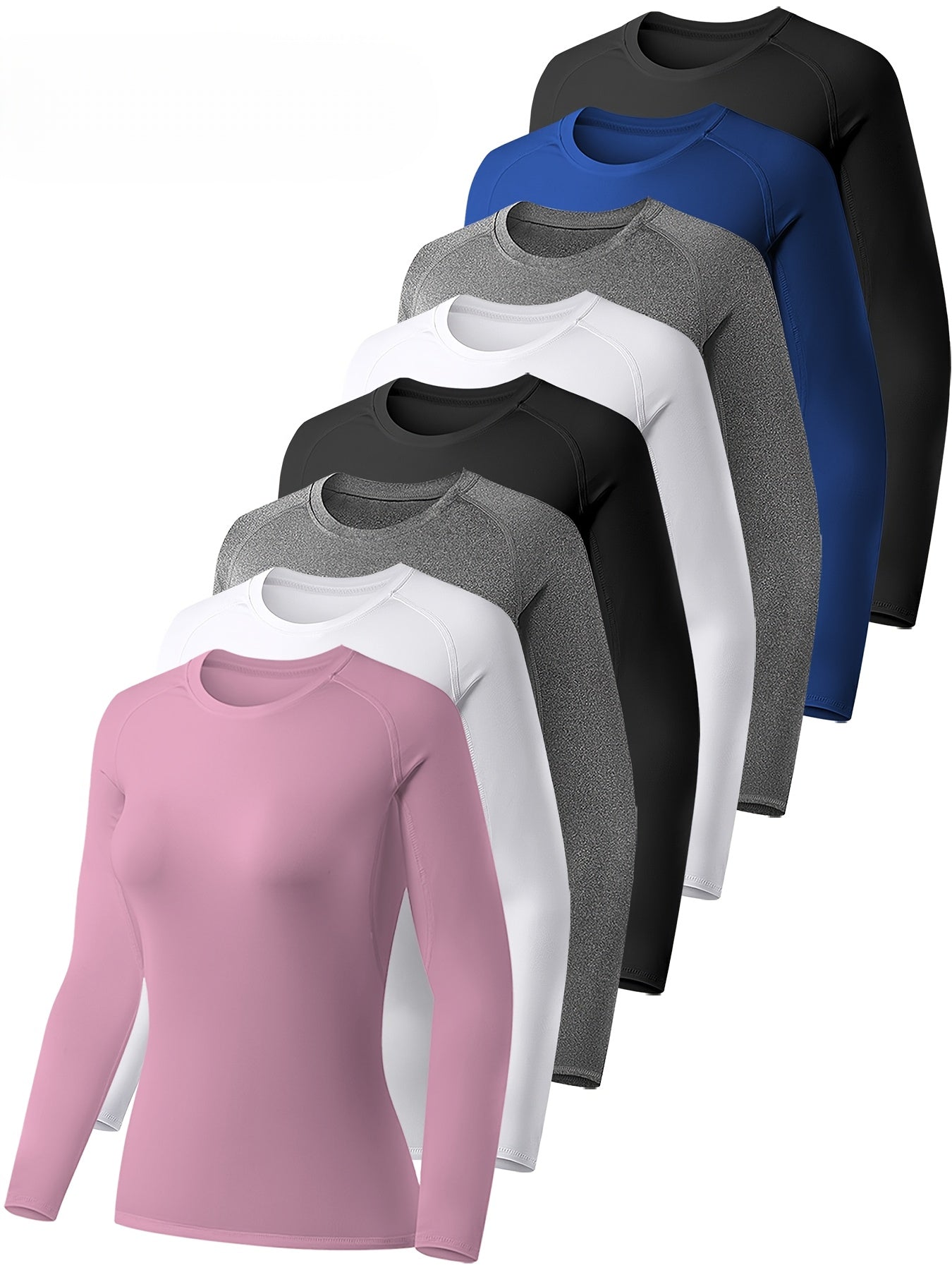 8pcs Athletic Tops