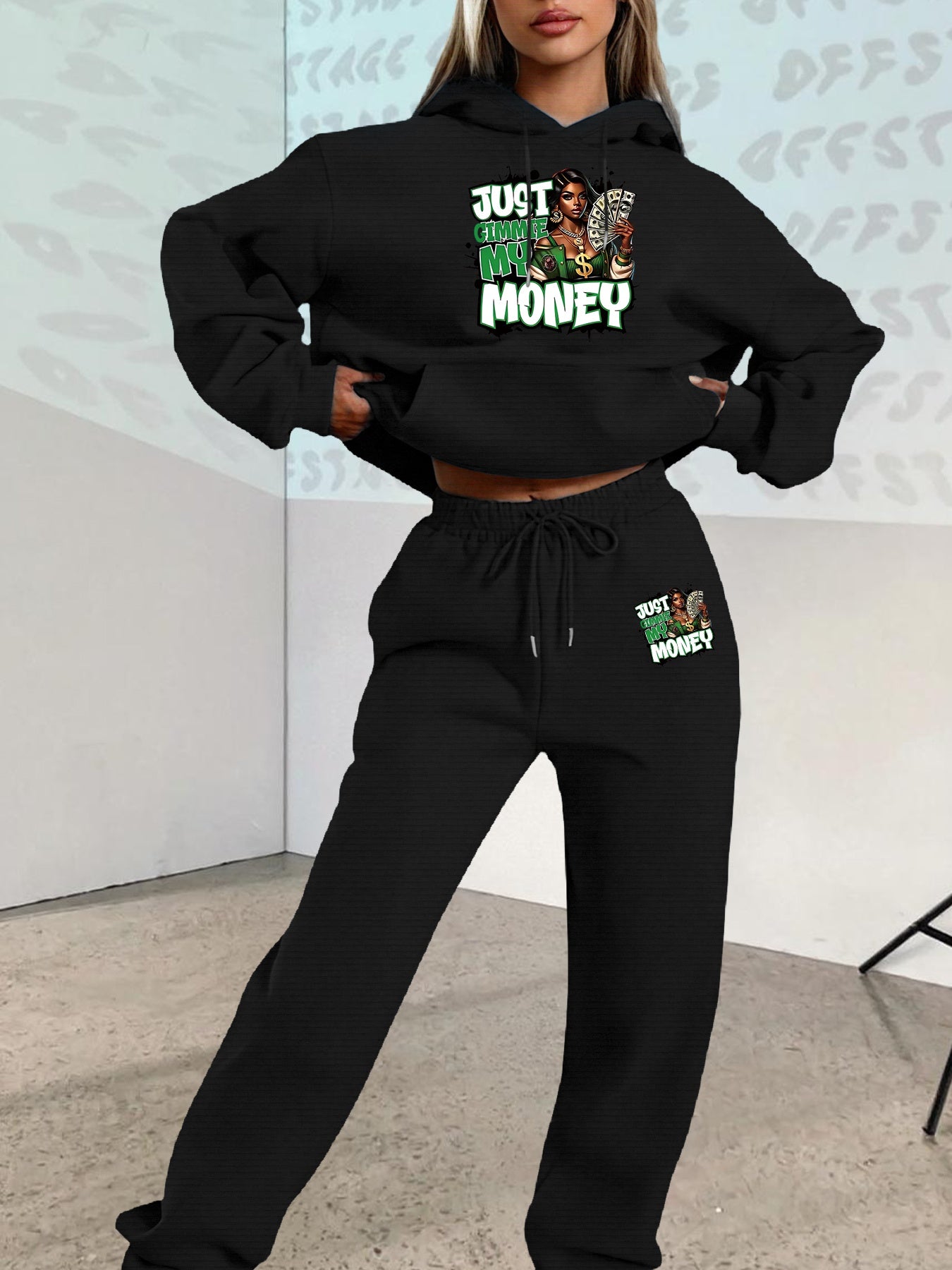 Creative Letter Hooded