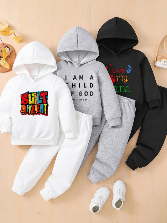 6pcs Boys Hoodie