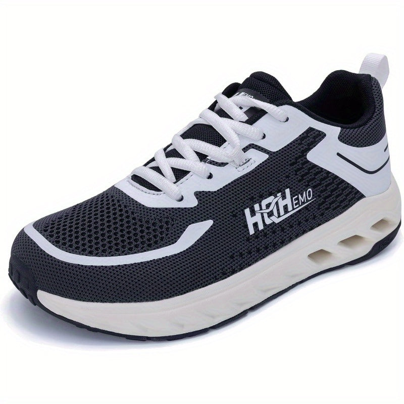 Women's Wide-Width Supportive TPU Gel Cushioning Tennis Running Shoes - Lightweight Zero-Drop All-Weather Gym Shoes with Arch & Stability Technology, Black/White/Gray/Gray & Black Color Options for Walking, Fitness, Sports -