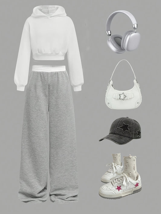 Girls long pants set