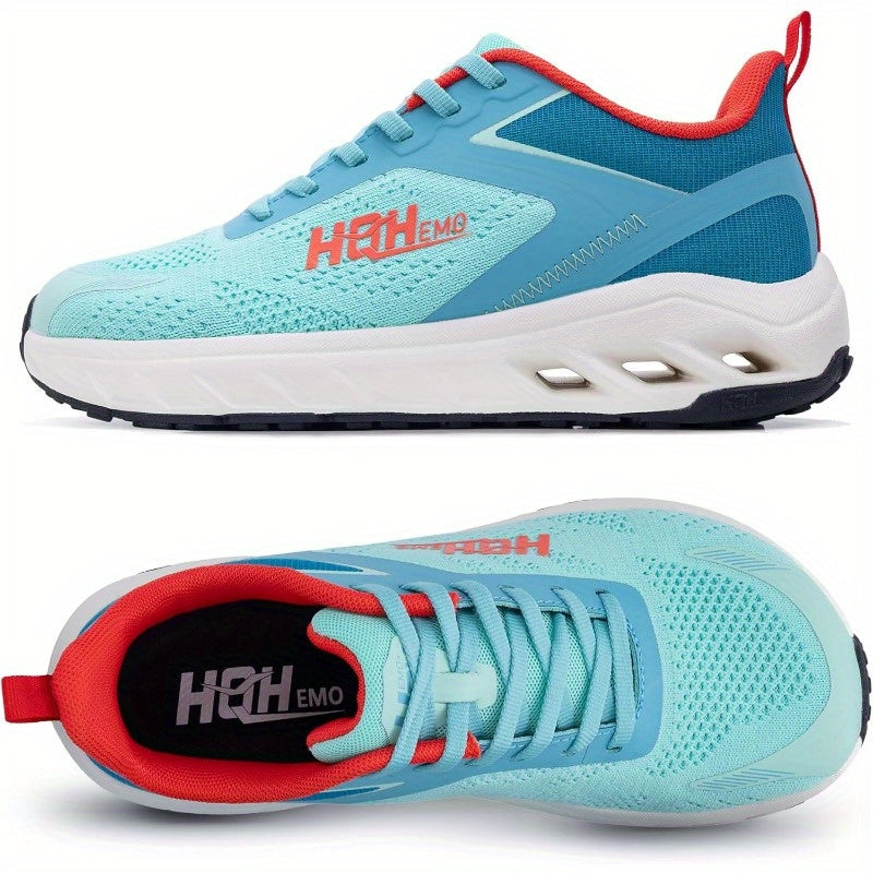 Women's Wide-Width Supportive TPU Gel Cushioning Tennis Running Shoes - Lightweight Zero-Drop All-Weather Gym Shoes with Arch & Stability Technology, Black/White/Gray/Gray & Black Color Options for Walking, Fitness, Sports -