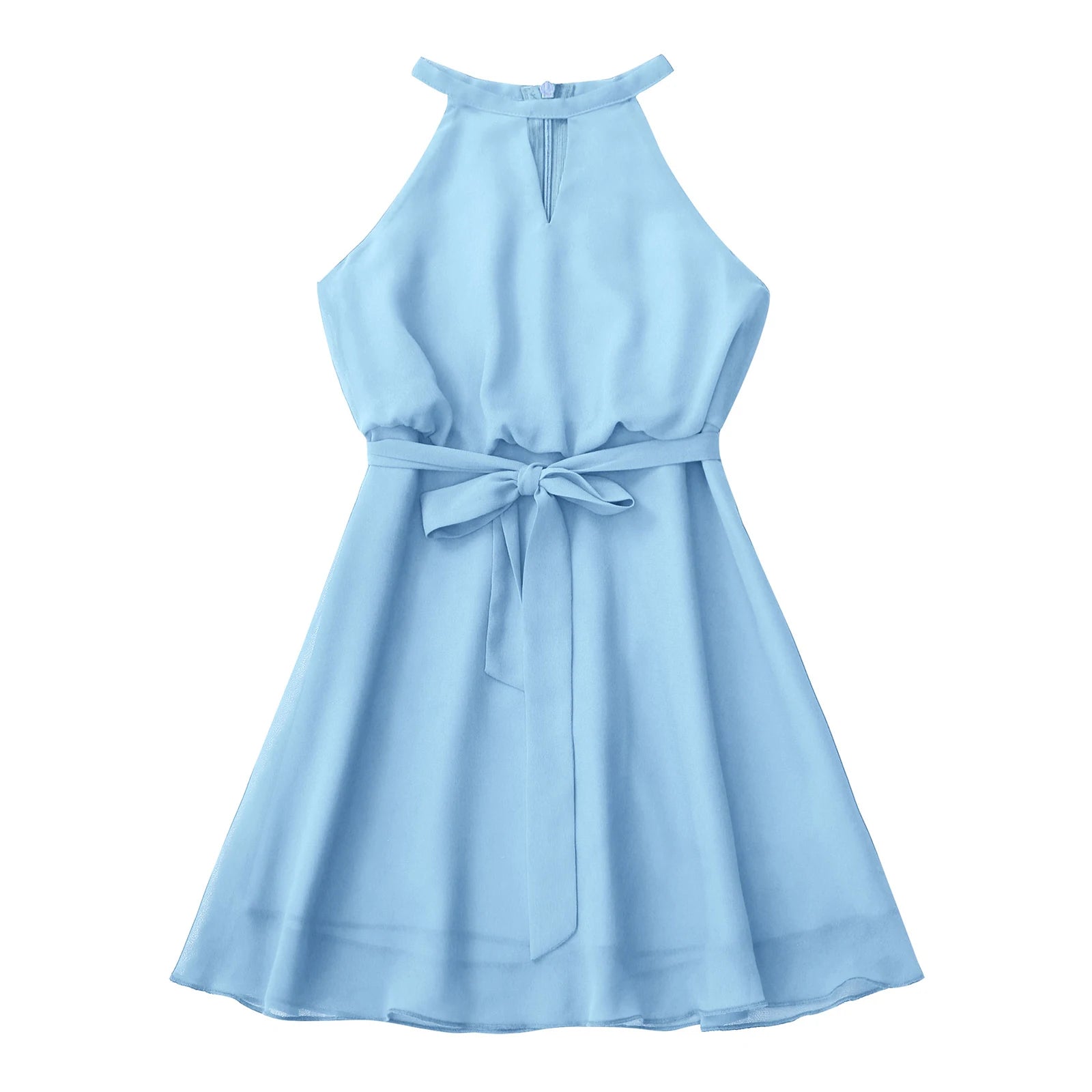 Summer Kids Dresses for Girls  Children's Chiffon Flower Girls Dress Pageant Wedding Party First Communion Dress filles robes