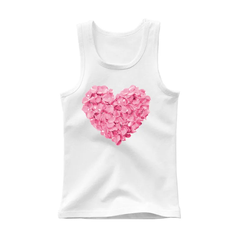 Girls Sleeveless Vest 2025 Summer New Sports Undershirt Cute Owl Print Cotton Tank Top for Kids 3-14 Years