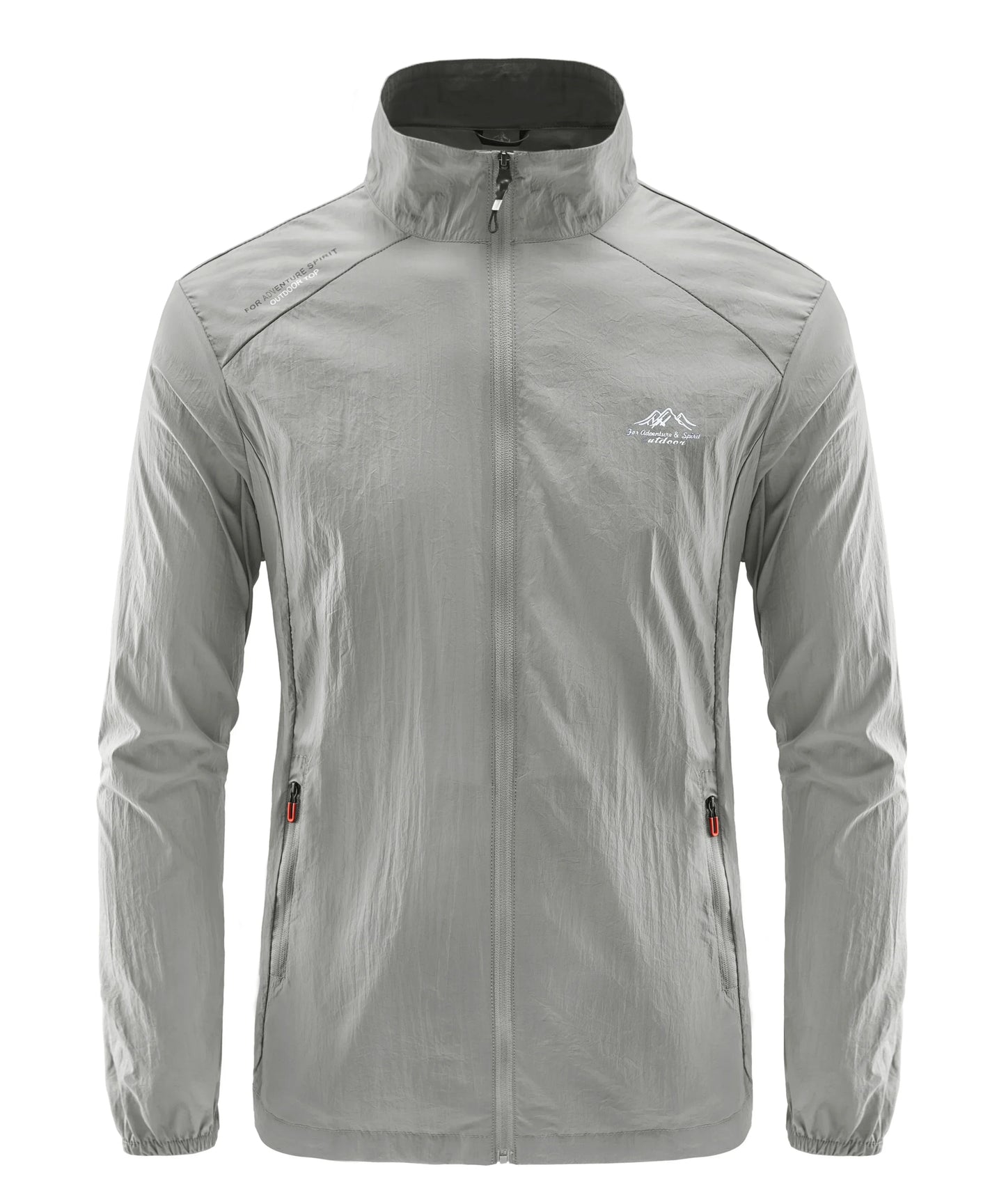 Summer Men's Sun Protection Casual Breathable Sports Windproof Water Resistant Ultrathin Jacket Outdoor Fishing Skin Clothing