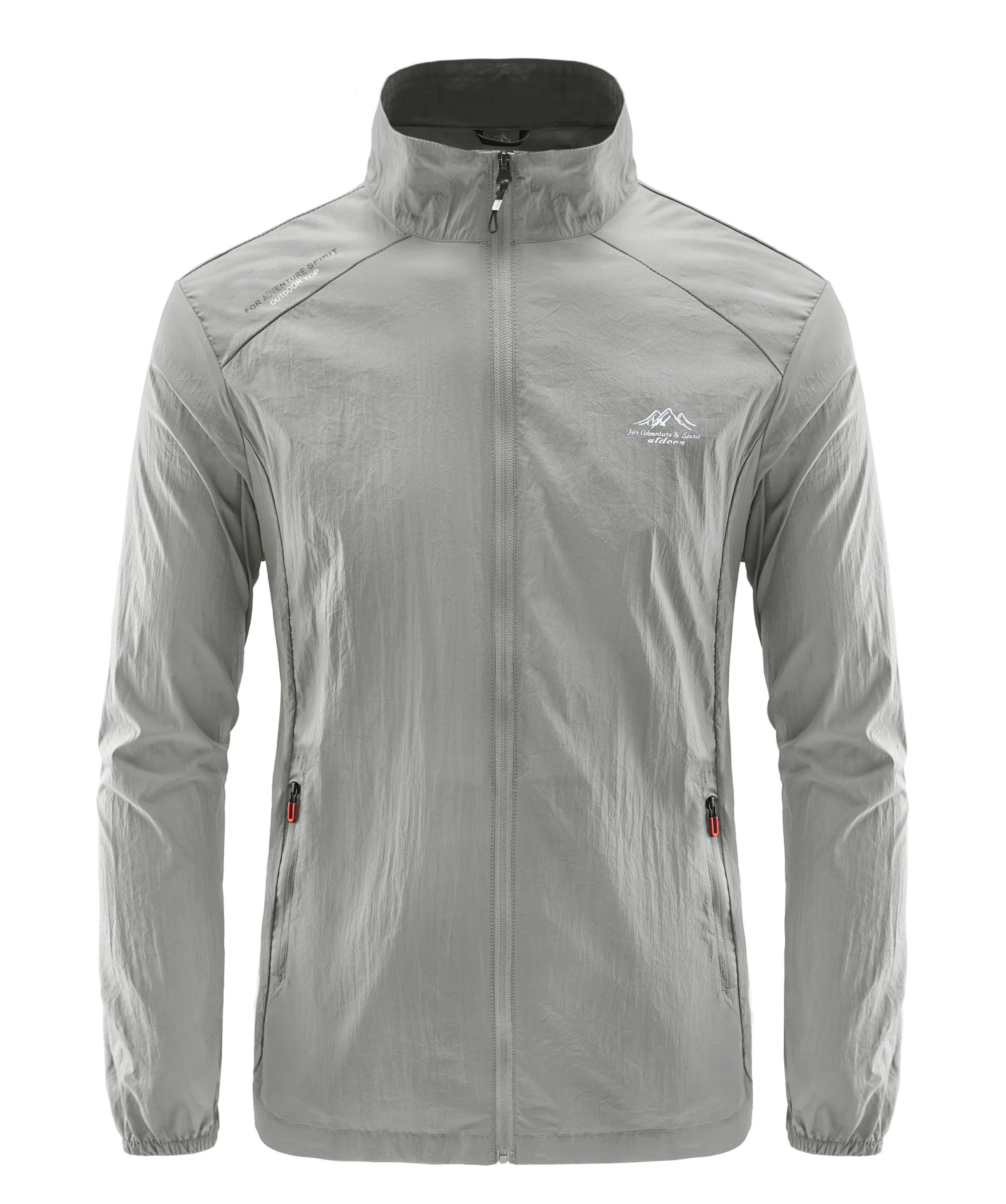 Summer Men's Sun Protection Casual Breathable Sports Windproof Water Resistant Ultrathin Jacket Outdoor Fishing Skin Clothing