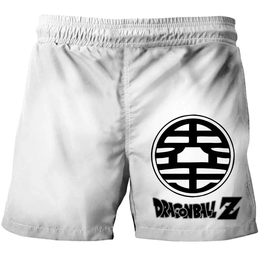 Japanese Cartoon Dragon Ball Z Children's Boys Shorts Beach Pants Summer Cartoon Cute Boys Beach Pants Shorts