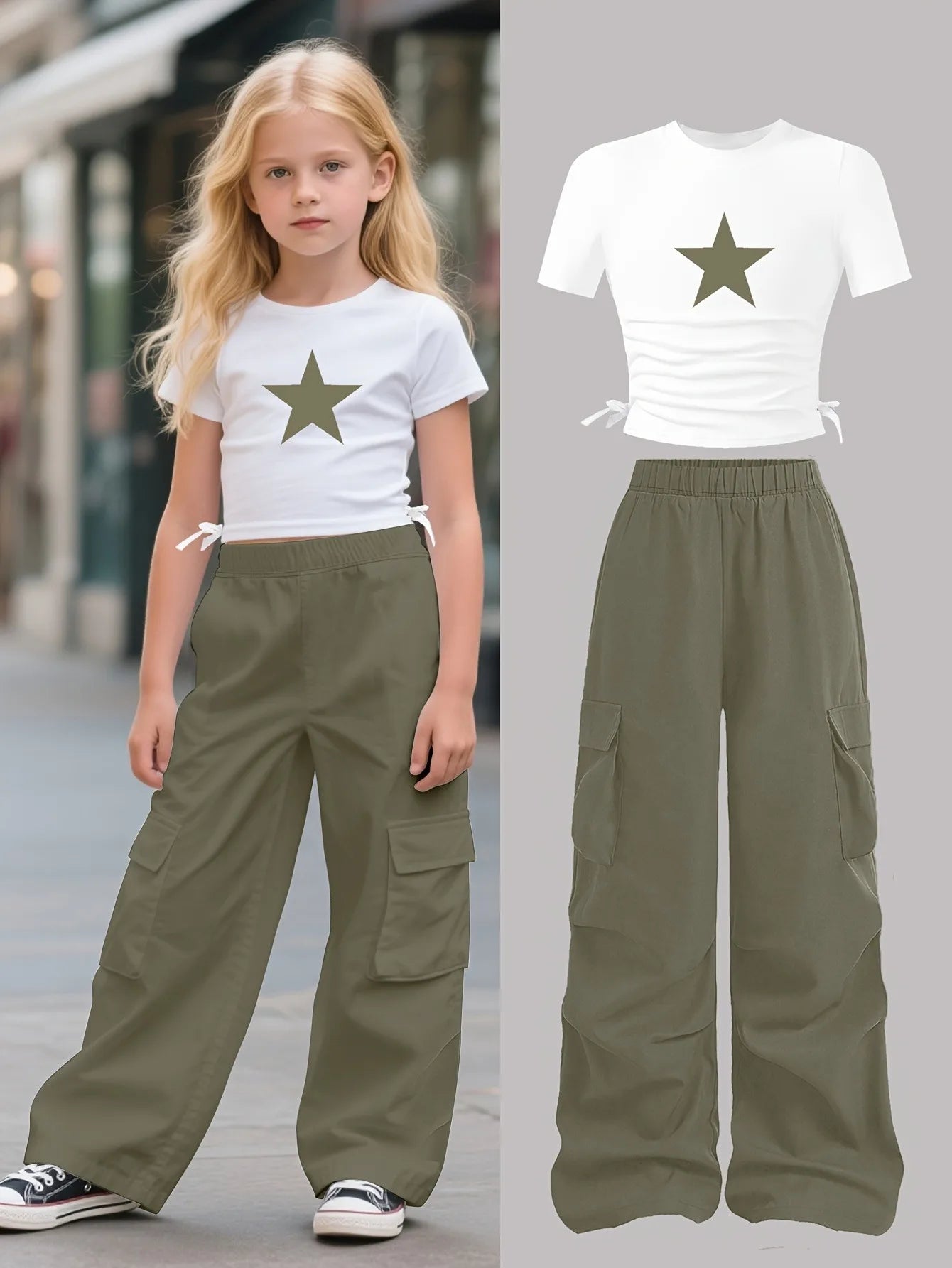 Tween Girls Cargo Pants