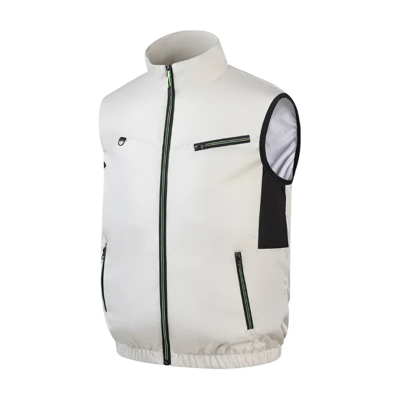 Summer Popular Intelligent Cooling Air Conditioning Clothing Outdoor Breathable Quick Drying Leisure Work Vest