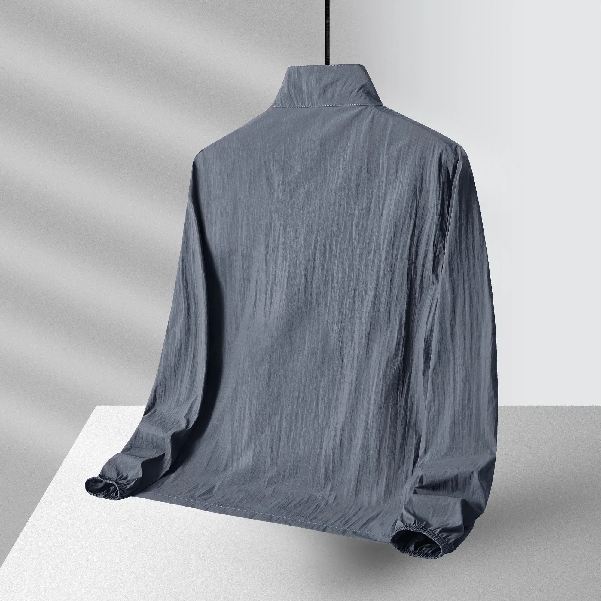 Summer Men's Sun Protection Casual Breathable Sports Windproof Water Resistant Ultrathin Jacket Outdoor Fishing Skin Clothing