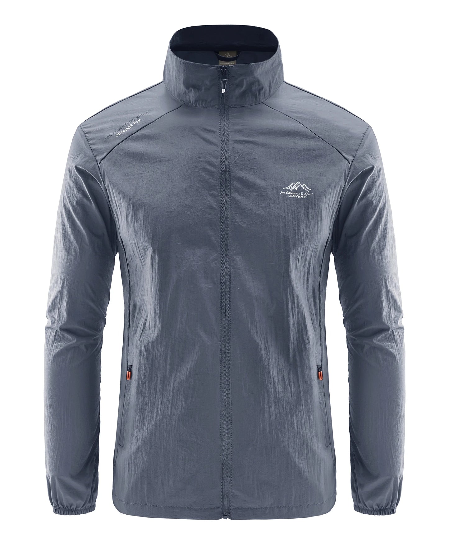 Summer Men's Sun Protection Casual Breathable Sports Windproof Water Resistant Ultrathin Jacket Outdoor Fishing Skin Clothing