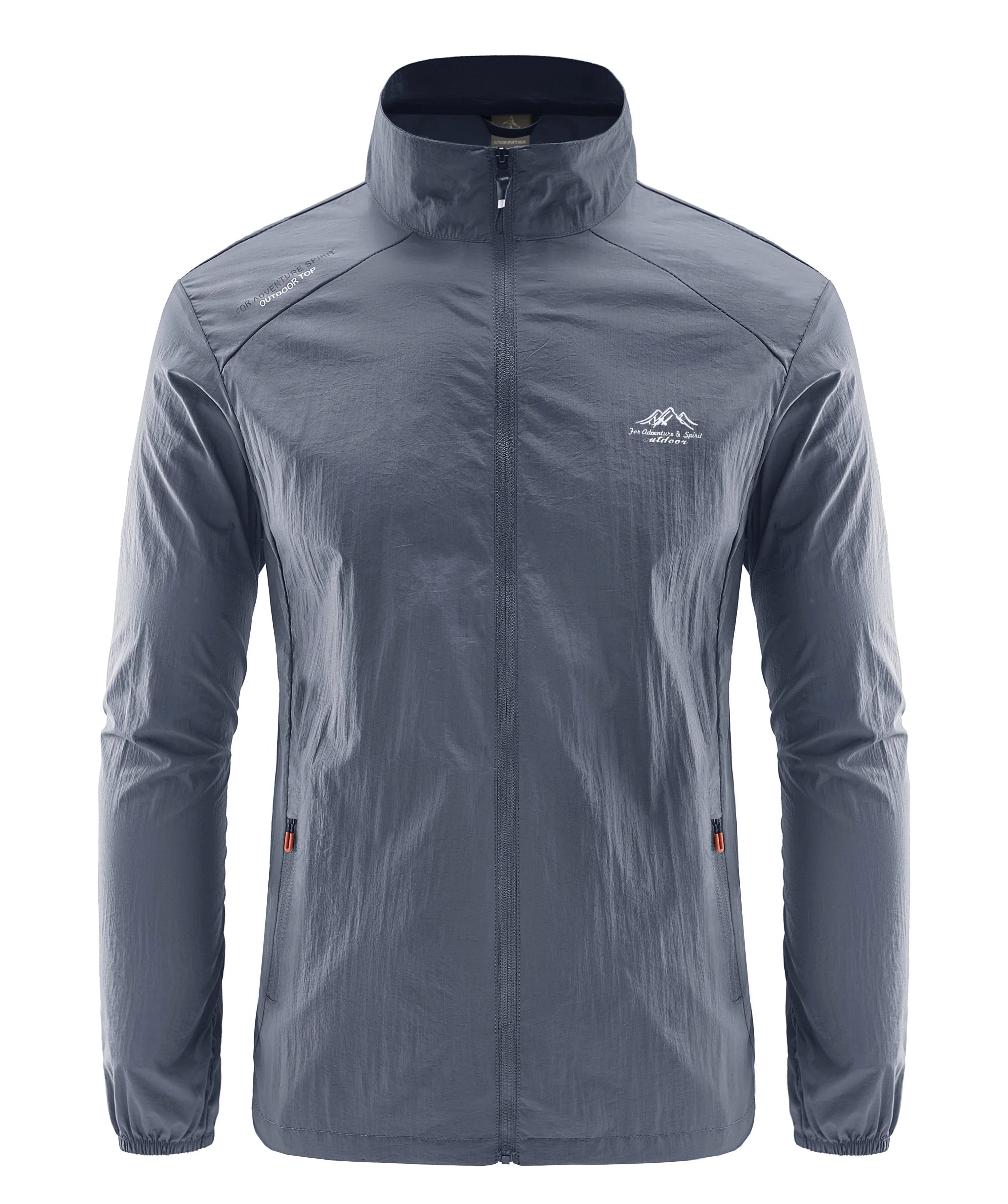 Summer Men's Sun Protection Casual Breathable Sports Windproof Water Resistant Ultrathin Jacket Outdoor Fishing Skin Clothing
