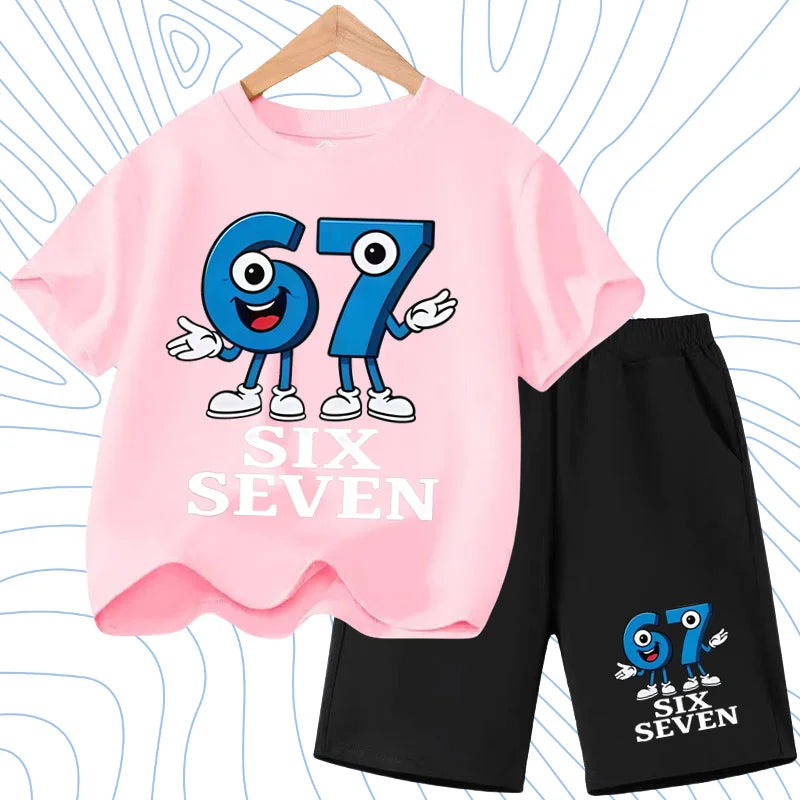 Kids T-shirt Cartoon Short