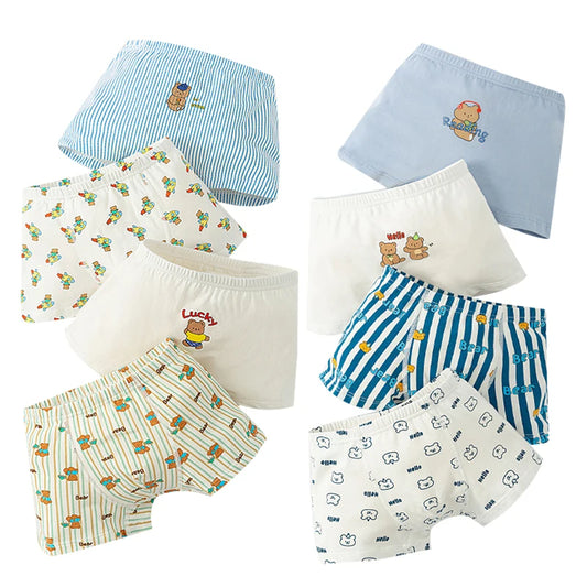 4Pcs/Lot Boys Underpants