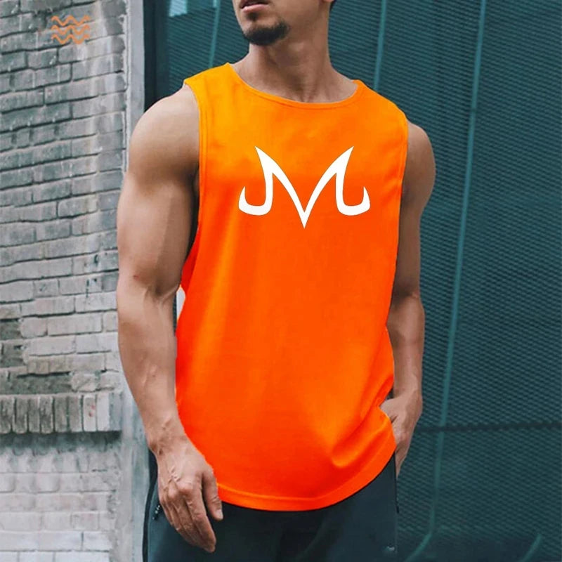 Summer Training Clothing Quick-drying Bodybuilding Vest Men's Gym Fitness Superhero Sleeveless Shirt Anime Zt Casual Vest