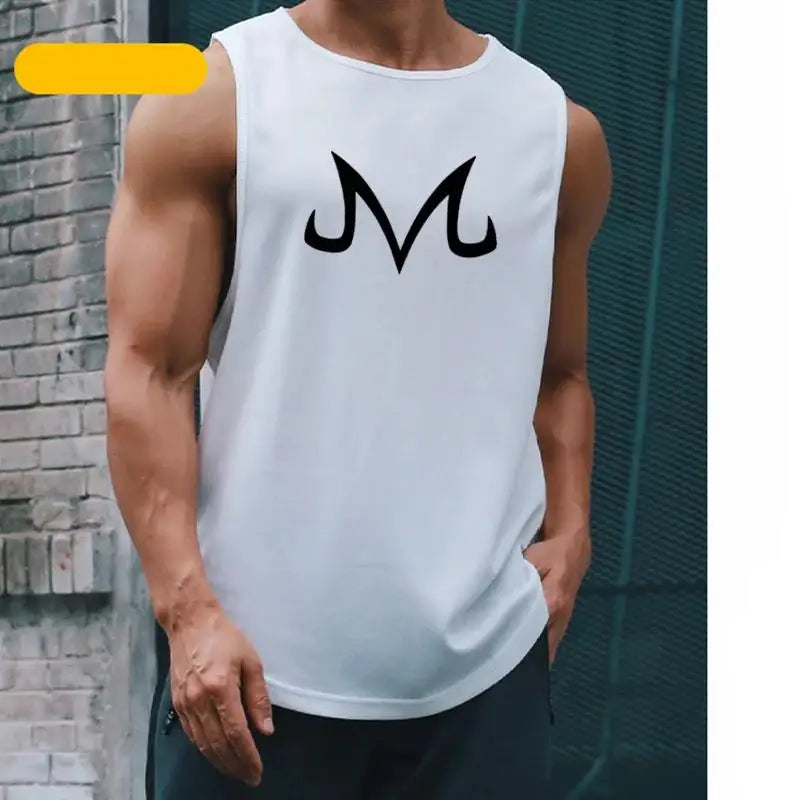 Summer Training Clothing Quick-drying Bodybuilding Vest Men's Gym Fitness Superhero Sleeveless Shirt Anime Zt Casual Vest
