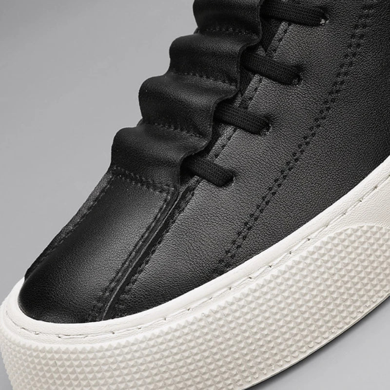 High-top Casual Shoes for Men Fashion Non-slip Men Ankle Boots Comfort Versatile Sneakers High Quality Outdoor Men Walking Shoes
