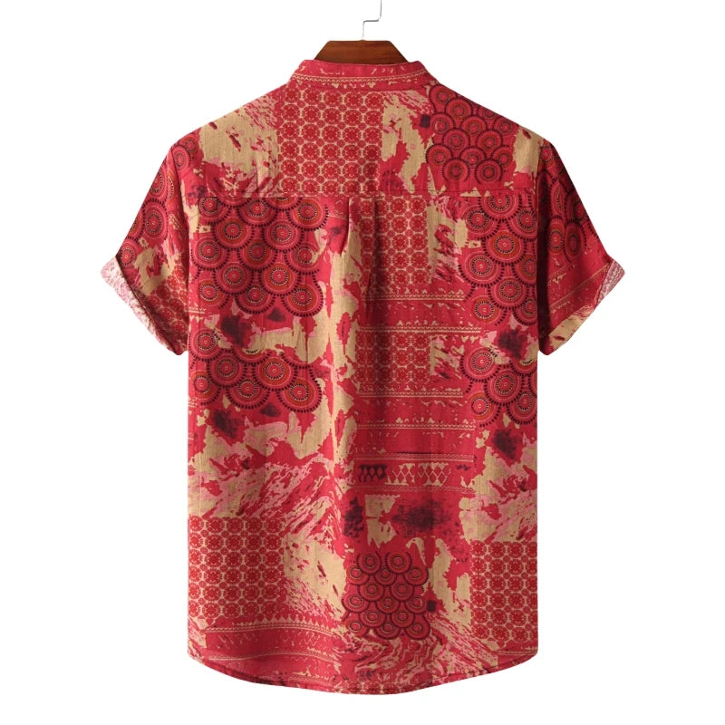 Summer Shirt Men's Shirts T-shirts Man Free Shipping Fashion Clothing Blouses Luxury Social Hawaiian Cotton High Quality Polo