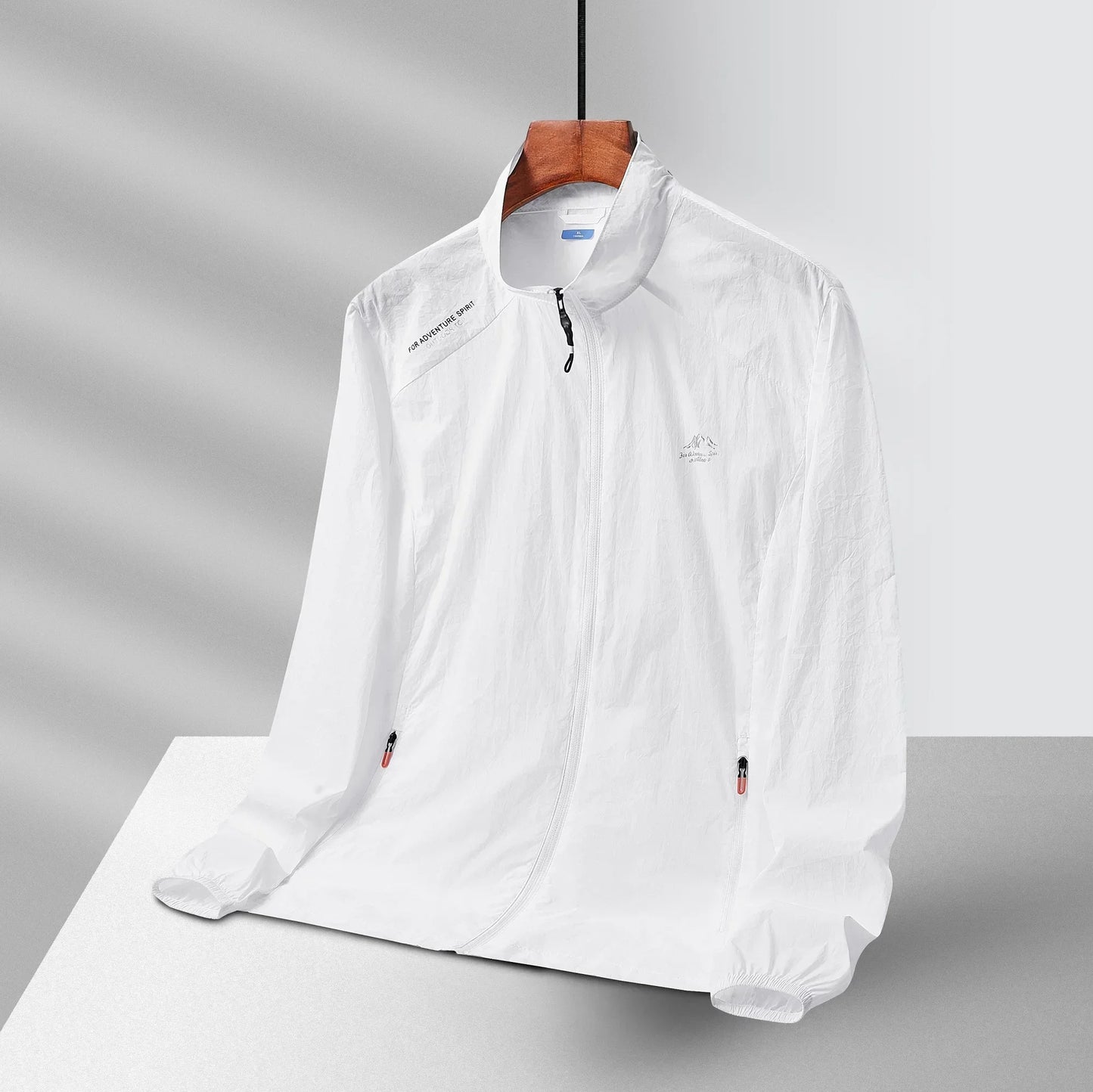 Summer Men's Sun Protection Casual Breathable Sports Windproof Water Resistant Ultrathin Jacket Outdoor Fishing Skin Clothing