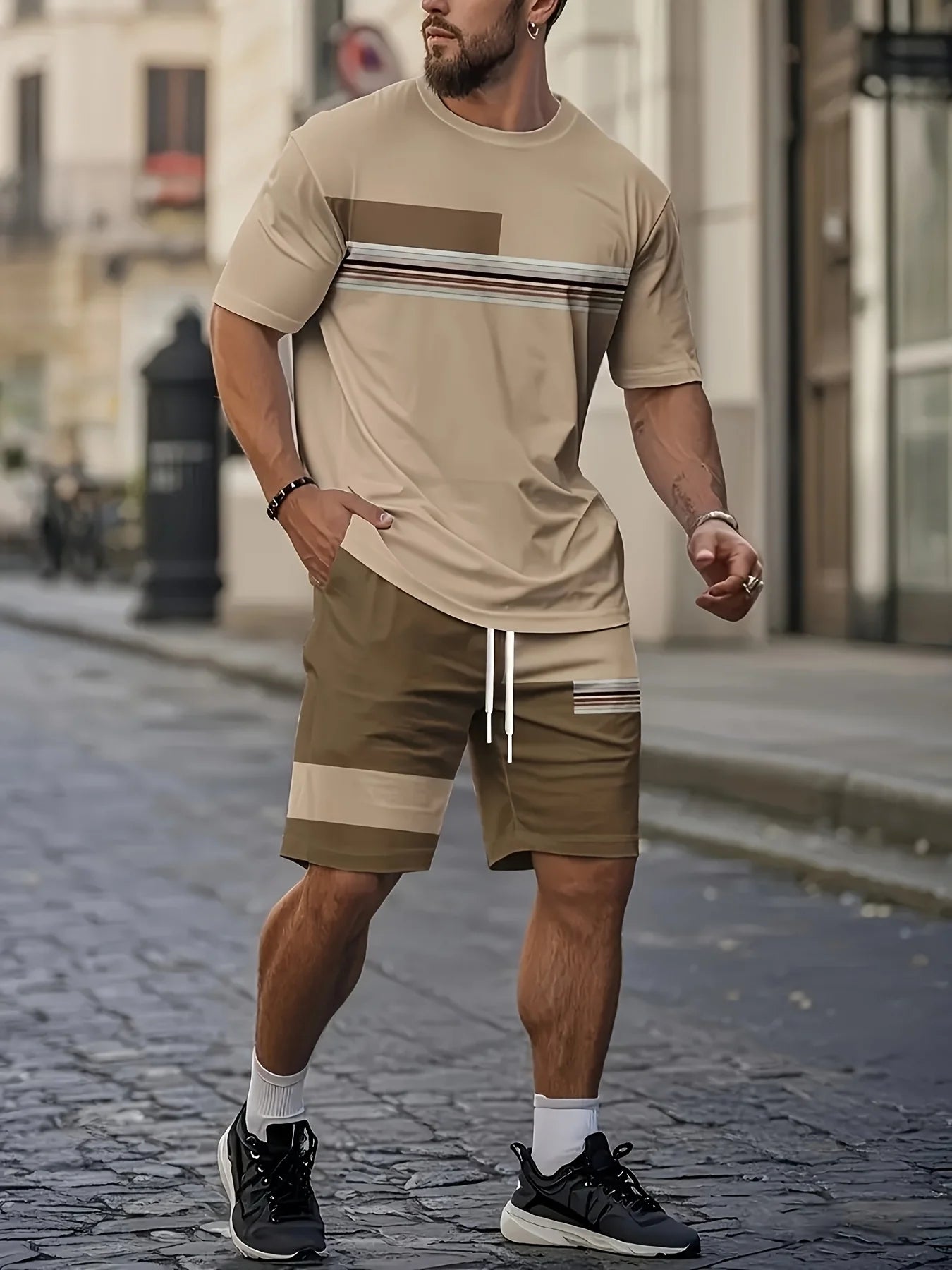 Shorts Sets Men's Clothing