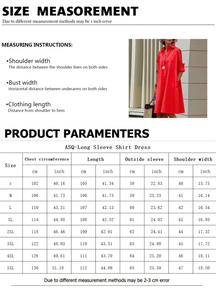 2024 Delicate Texture Ladies Autumn Long Cufflink Shirtdress Elegant Ladies Party Mid-length Dress New Women's Casual Home Wear