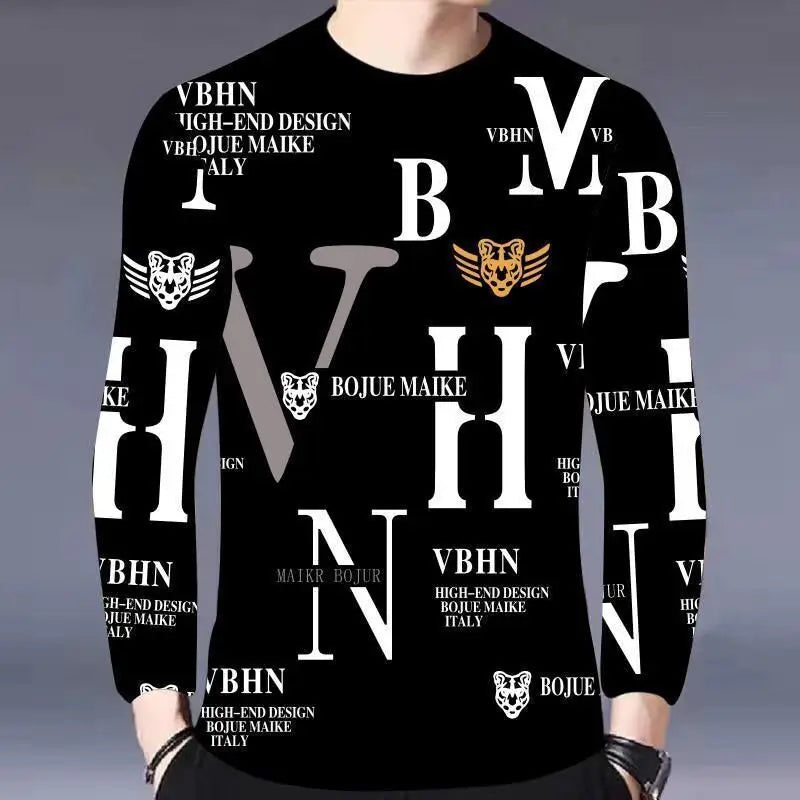 Round Neck Long Sleeve