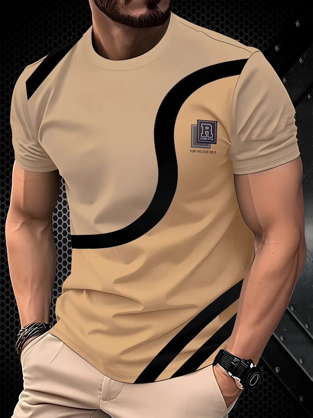 Block Striped T-Shirt
