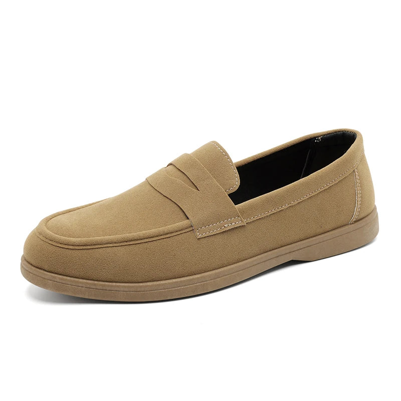 Men's shoes in spring and autumn, casual and convenient, versatile and comfortable, retro trendy shoes, lazy shoes