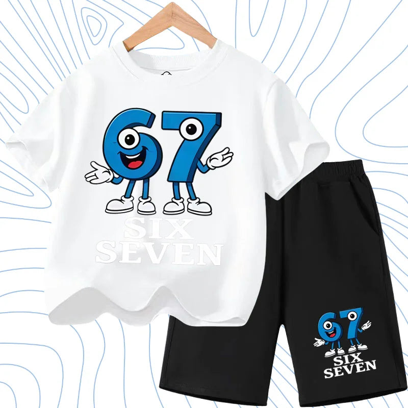 Kids T-shirt Cartoon Short