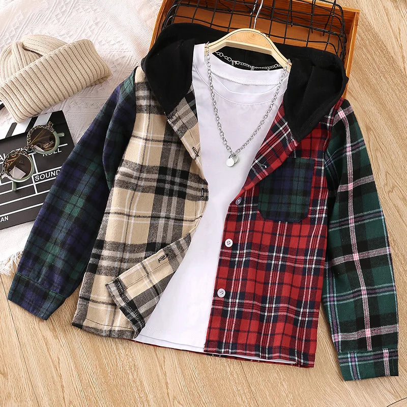 Boys Multi-Colored Shirt