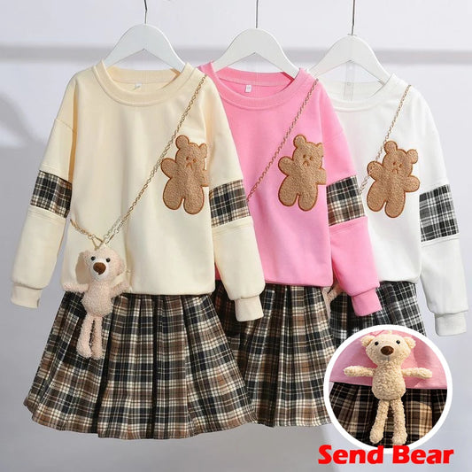 Sweatshirt + Skirt 2Pcs Suit
