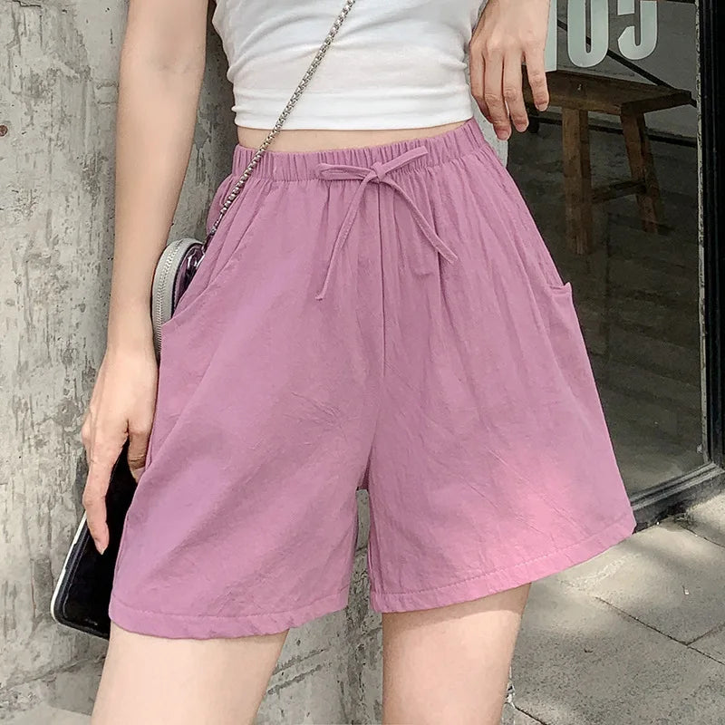 Casual Linen Shorts