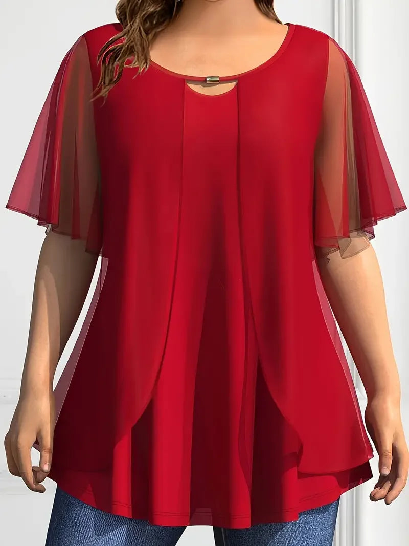 Plus Size Blouse Women