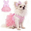 Dogs Cat Dresses Tutu Skirt