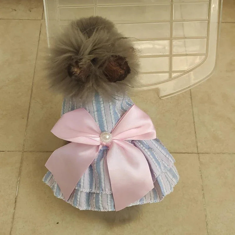 Pet Clothes Dresses with Bow
