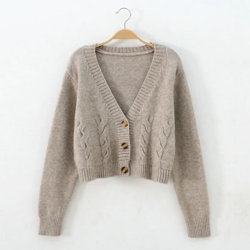 Women Sweaters V Neck