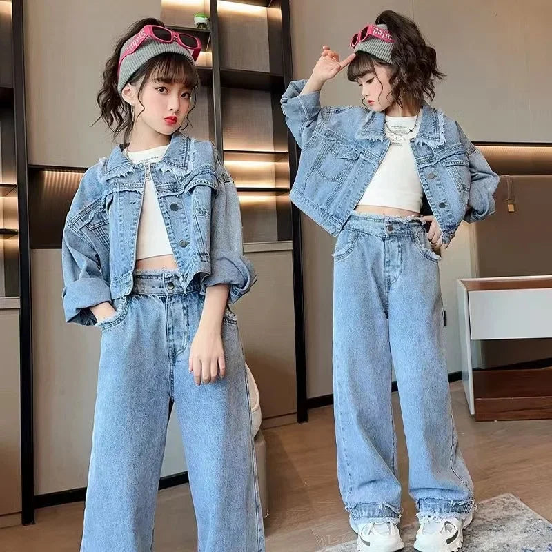 Set Jacket & Pants Denim