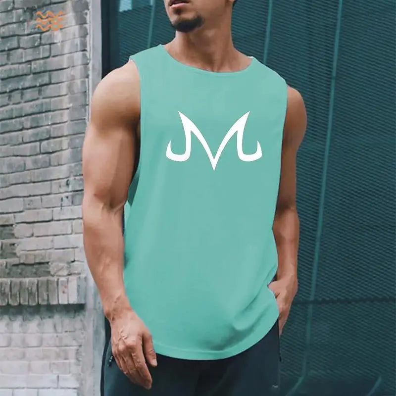 Summer Training Clothing Quick-drying Bodybuilding Vest Men's Gym Fitness Superhero Sleeveless Shirt Anime Zt Casual Vest