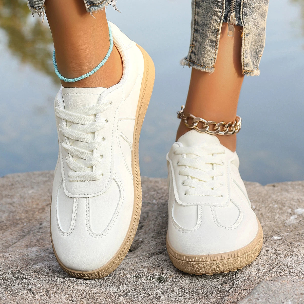 White Sports Shoes