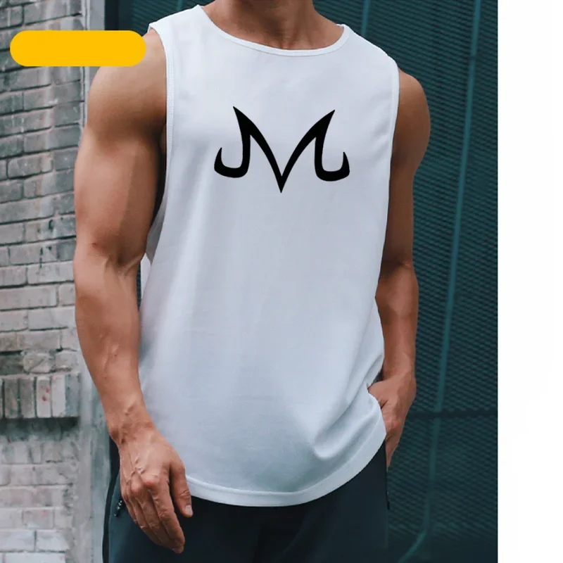 Summer Training Clothing Quick-drying Bodybuilding Vest Men's Gym Fitness Superhero Sleeveless Shirt Anime Zt Casual Vest