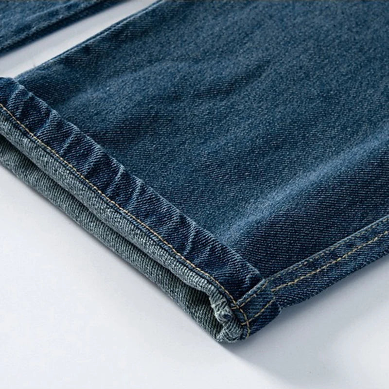 Denim Wide Leg Pants