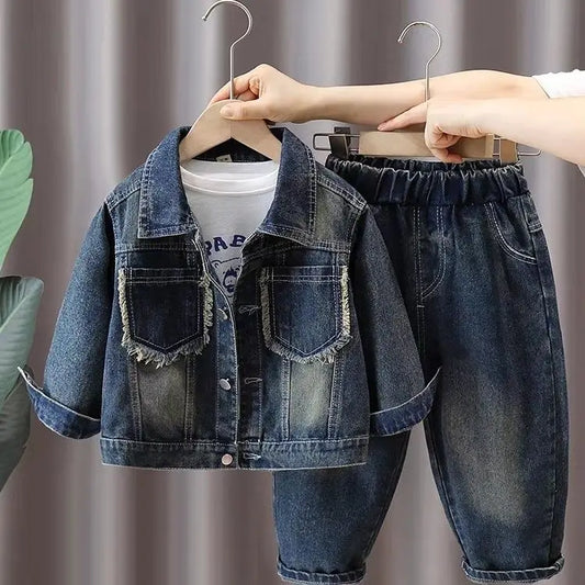 Boys Denim Suit