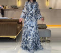 Long Dresses Floral Print