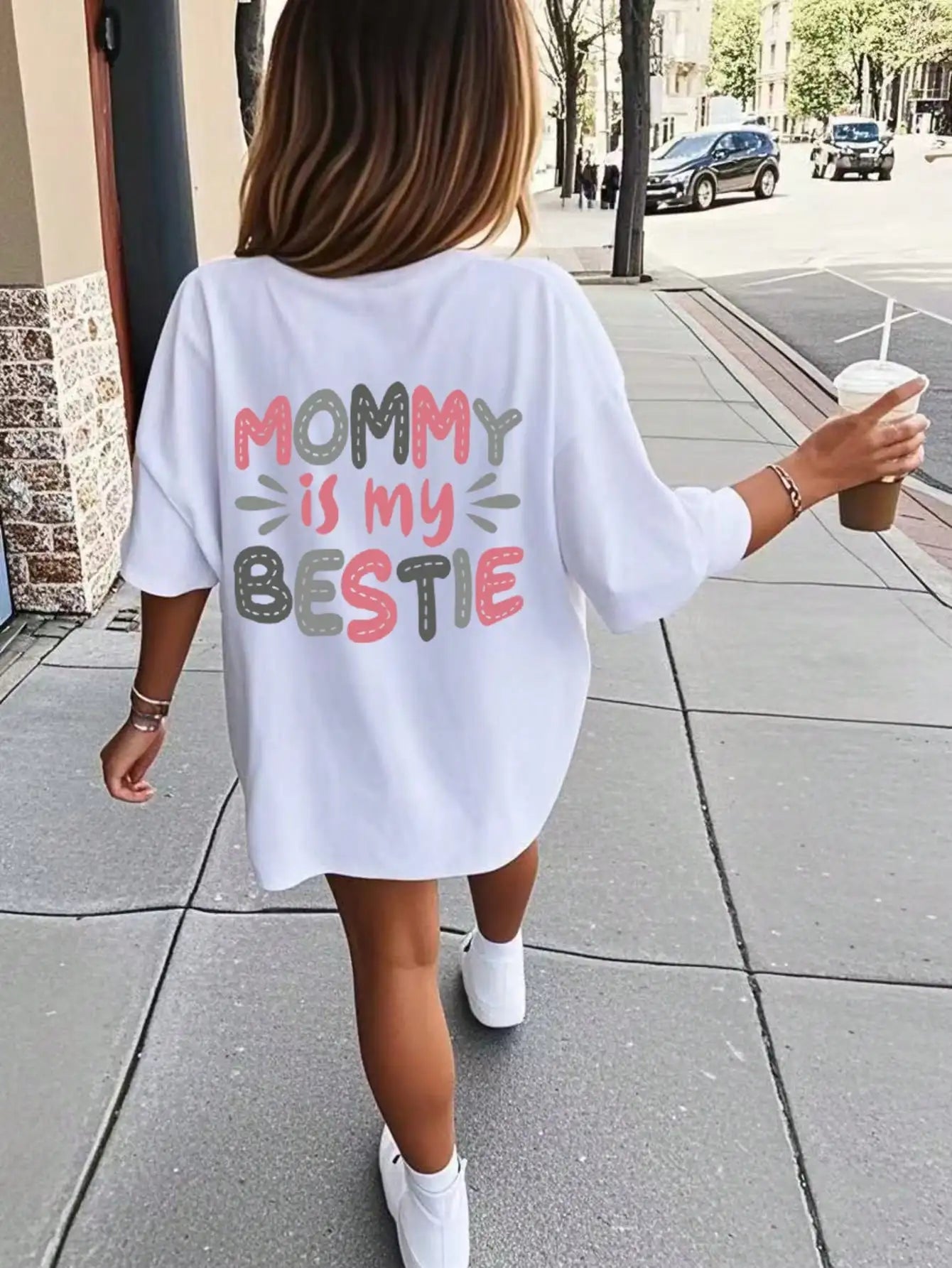 Tween Girl Casual Fun Print Crew Neck Short Sleeve T-Shirt Summer Top Short Sleeved Round Neck Casual Top Children's Clothing